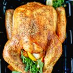 Roasted chicken turkey